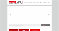 Desktop Screenshot of laboratoriodellibro.com